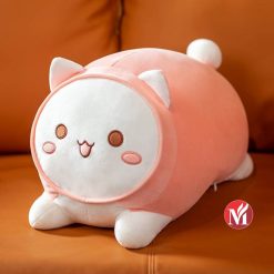 Gấu bông Shiba Inu mèo màu hồng