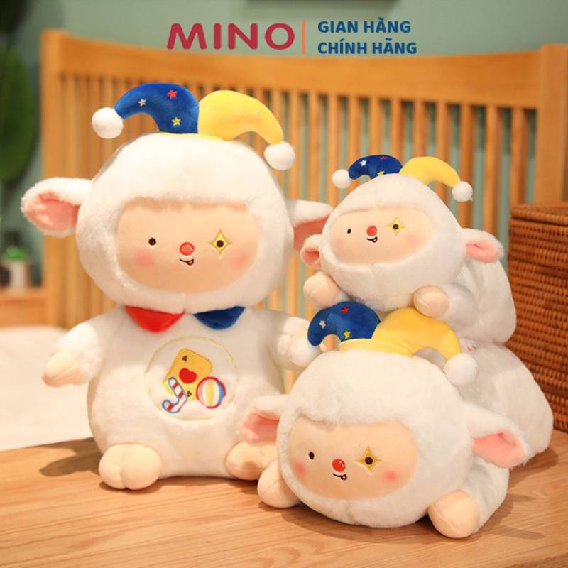 Mẫu Cừu bông cosplay chú hề dễ thương chính hãng của Mino